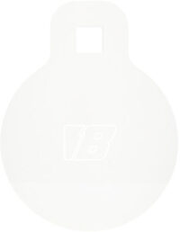 BASH TARGET AR500 GONG TARGET – ROUND 4″-3/8″ THICK