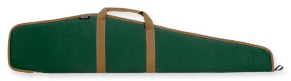 BULLDOG RIFLE CASE 48″ GREEN – W/TAN TRIM 5/8″ PADDING