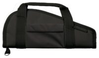 BULLDOG PISTOL CASE 18″ BLACK – ACCESSORY POCKET & CARRY STRAP