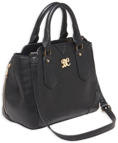BULLDOG CONCEALED CARRY PURSE – SATCHEL BLACK W/BLACK TRIM