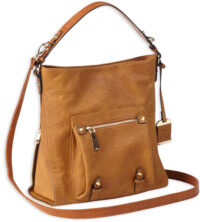 BULLDOG CONCEALED CARRY PURSE – HOBO ANNA COGNAC