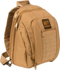 BULLDOG BDT SMALL SLING PACK – W/MOLLE WEBBING TAN