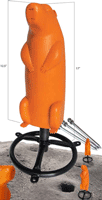 DO-ALL 3-D PRAIRE DOG IMPACT – SEAL TARGET W/ SPRING RESET