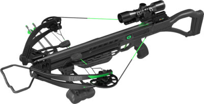 CENTERPOINT XBOW AT400 W/ – DETACHABLE CRANK 430FPS BLACK