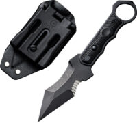 CIVIVI KNIFE ORTHRUS 3.76″ – BLACK G-10/BLACK STONEWASH
