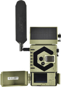 COVERT CAMERA INTERCEPTOR – SOLAR CELL CAM 32MP 2K VIDEO