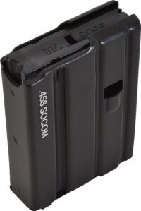 D&H TACTICAL MAGAZINE 458SOC – 4RD BLK W/LASER LOGO AR15