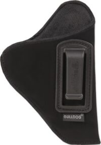 BULLDOG INSIDE PANTS HOLSTER – REVOLVERS 3-4″ BARREL RH BLK