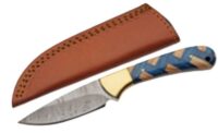 SZCO RITE EDGE 3″ BRAIDED – SAPPHIRE SKINNER W/LEATHER STH
