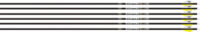EASTON ARROW 5.0 300 2″ BLAZER – HALFOUT INSERT 6PK