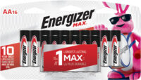ENERGIZER MAX BATTERIES AA – 16-PACK