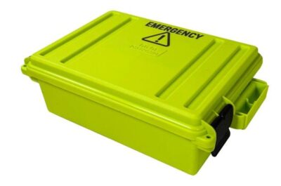 MTM EMERGENCY BOX 3 – 19.15.75X5.25 YELLOW GREEN