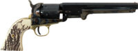 TRADITIONS BP REVOLVER WILD - CARD 36 CAL 7.375" CC/STAG