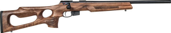 ANSCHUTZ 1761 HB 22LR 20″ – BLUED/WALNUT THUMBHOLE 2-STG