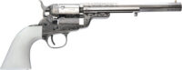 CIMARRON 1851RM WB HICKOK – 38SPL 7.5″ FS NICKEL ENGRAVED