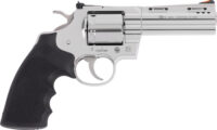 COLT GRIZZLY 357MAG 4.25″ 6RD – POLISHED STAINLESS HOGUE GRIPS