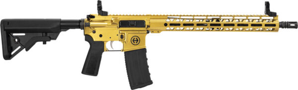 HI-POINT HP-15 AR-15 5.56 16″ – 30RD M-LOK BLACK/GOLD THREADED