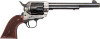 CIMARRON FRONTIER 357MAG PW FS – 7.5″ ENGRAVED SILVER/BL WAL