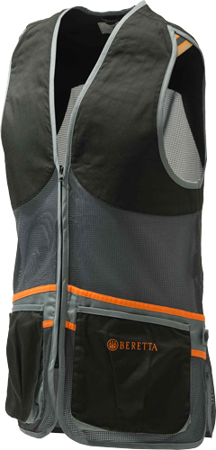 BERETTA MEN’S FULL MESH VEST – LARGE BLACK/GREY