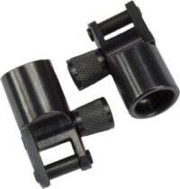 GROVTEC PUSH BUTTON BASE TO – SWIVEL STUD ADAPTOR BLACK