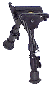 HARRIS BIPOD 6″-9″ EXTENSION – LEGS FOR BENCH REST BLACK