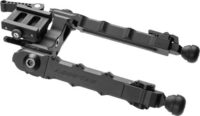 ACCU-TAC BIPOD HD-50 LR 7″-10″ – ARCA SPEC QD ALLOY FLAT BLACK