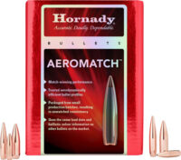 HORNADY BULLETS 30 CAL .308 – 168GR HPBT 500CT 6BX/CS
