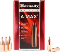 HORNADY BULLETS 50 CAL .510 – 750GR A-MAX FOR 20CT 12BX/CS