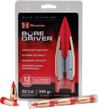 HORNADY 50CAL BORE DRIVER – 340GR FTX 12-COUNT