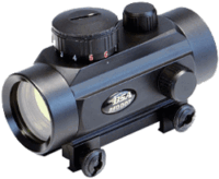 BSA HUNTSMAN 1X30MM SIGHT – RED/GRN/BLUE DOT RETICLE