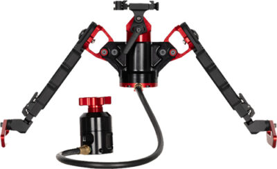 ACCU-TAC BIPOD HYB500 HYDRO – ARCA SPEC WITH REMOTE BLK/RED