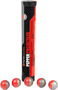 BYRNA PEPPER PROJECTILES 5-CT – TUBE .61 CAL FITS CL LAUNCHER