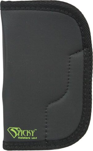 STICKY HOLSTERS LARGE REVOLVER – UP TO 4″ BARREL RH/LH BLACK