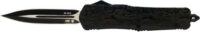 TEMPLAR KNIFE LARGE OTF MAIDEN - BLACK GLOSS 3.5" BLK DAGGER