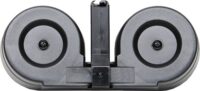 IVER JOHNSON MAGAZINE AR15 – 223 100RD DRUM BLK/CLEAR POLY