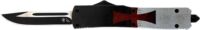 TEMPLAR KNIFE SLIM OTF TEMPLAR – FLAG 3.1″ BLACK DROP POINT