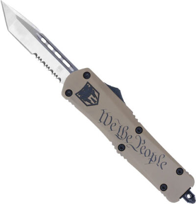 COBRATEC MEDIUM FS3 OTF WE THE – PEOPLE 3″ TANTO SERRATED
