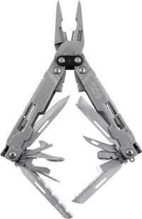 SOG MULTI-TOOL POWERACCESS DLX – STONEWASH W/SHEATH/HEX BIT KIT