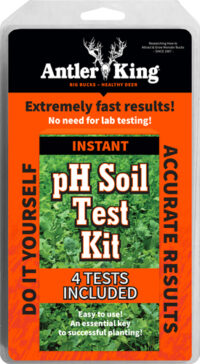 ANTLER KING INSTANT PH SOIL – TEST KIT