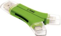 HME MEMORY CARD READER 4-IN-1 – APPLE OR ANDROID DEVICES