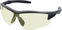HOWARD LEIGHT ACADIA GLASSES – BLACK FRAME/AMBER LENS