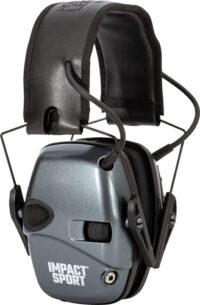 HOWARD LEIGHT IMPACT SPORT – YOUTH ELECTRONIC MUFF GRAY/BLK