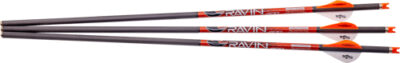 RAVIN XBOW ARROW CARBON W/2″ – OFFSET VANES 400GR .003″ 3PK