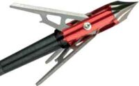 RAGE BROADHEAD 3-BLADE W/SC – 100GR CHISEL TIP 1.6″ CUT 3PK