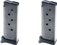 RUGER MAGAZINE LCP 380ACP – 6RD W/FINGER EXT. 2-PACK