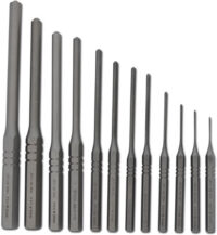 GRACE USA ROLL PIN PUNCH SET – STEEL 12PC W/VINYL POUCH