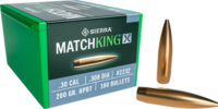 SIERRA BULLETS .30 CAL .308 – 200GR HP-BT MATCHKING X 100CT