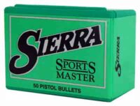 SIERRA BULLETS .38 CAL .357 – 158GR JHP 100CT