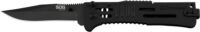SOG KNIFE SLIM JIM BLACK TINI – BLACK CLIP POINT 3.18″ BLADE