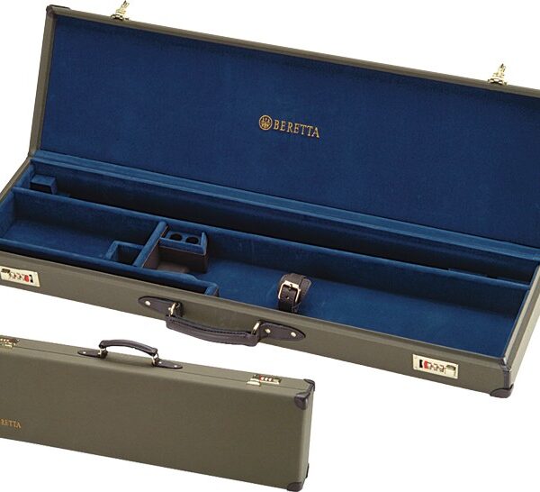 BERETTA LUGGAGE CASE FOR O/U – SHOTGUNS CANVAS/LEATHER LODEN